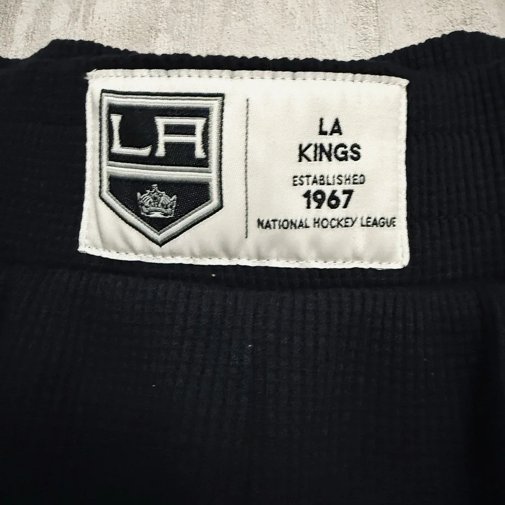 L.A. Kings NHL Hockey WEAR by Erin Andrews Waffle Knit Lounge Shorts Size XXL 2X
